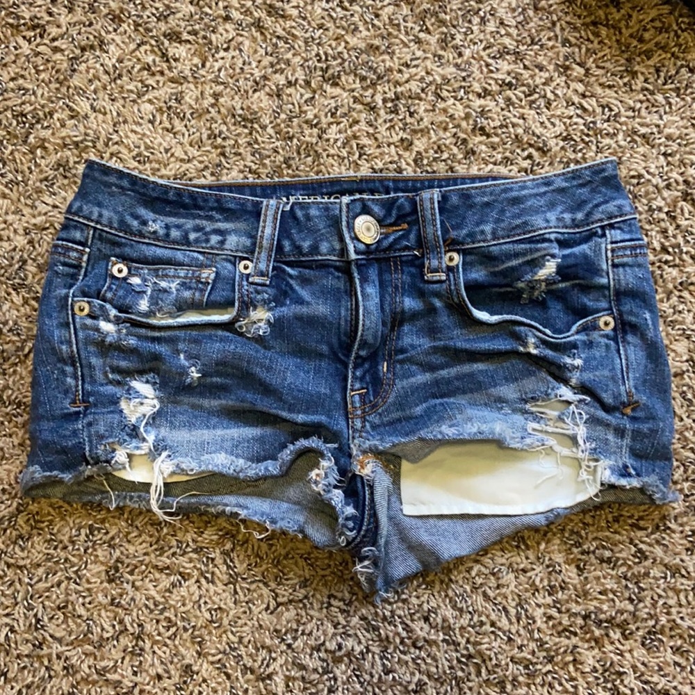 Blue Jean Shorts